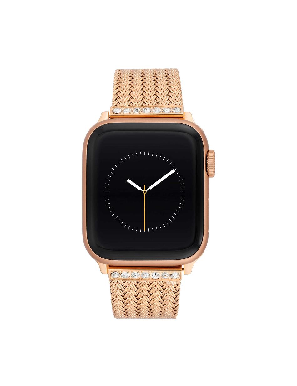 Accessoires Apple Watch Anne Klein Premium Crystals Mesh Band   | TBD-8643832